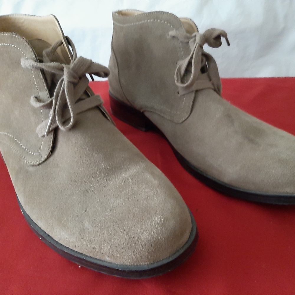 Mens desert chukka suede boots